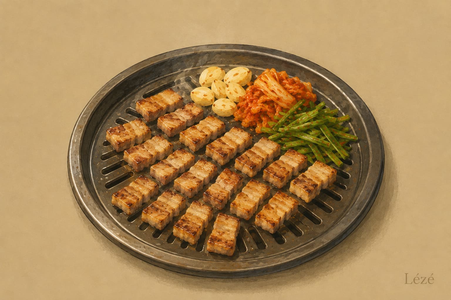 삼겹살구이