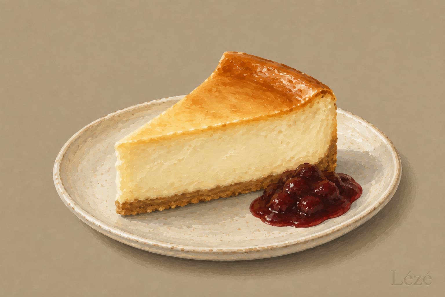 New York cheesecake